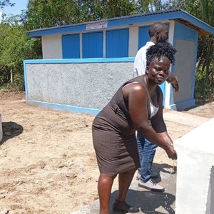 Handwashing station improves hygiene and sanitation