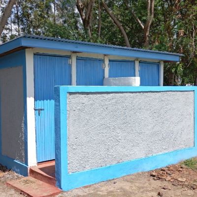 School's new latrine