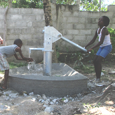 New Church and Community Well