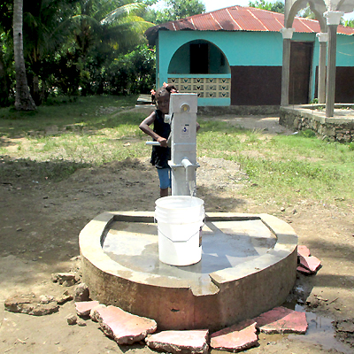 800 people will have access to this well
