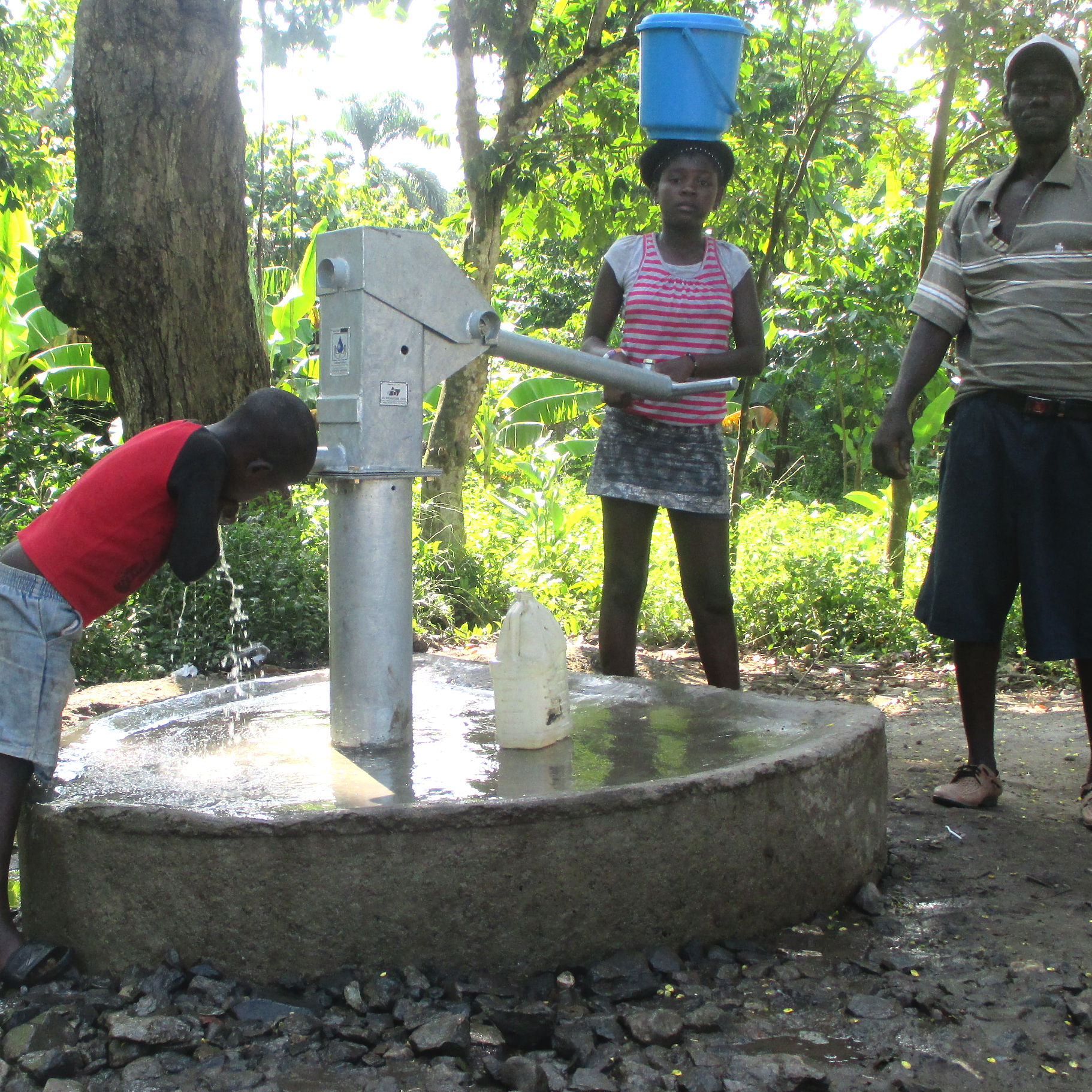 New Well for this community of 2000 people