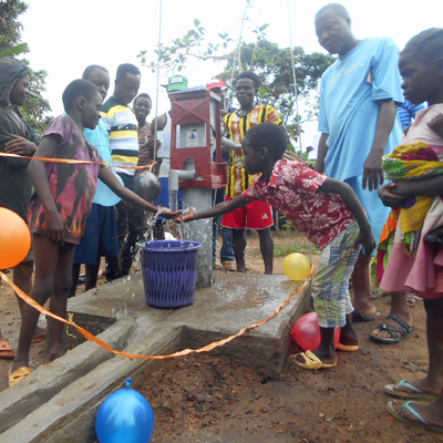 New Well for Prayer Town, Liberia