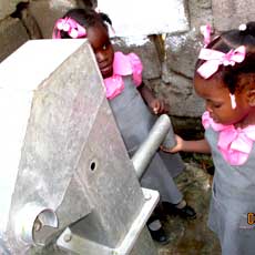 Children around the Well