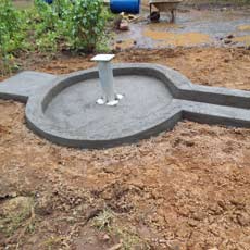 Cement Pad