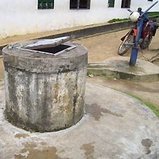 School's Dug well and Old Dweh Pump