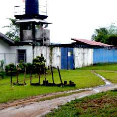 Outer View of Guard Tower Lighting