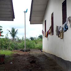 Lighting by Women's Porches