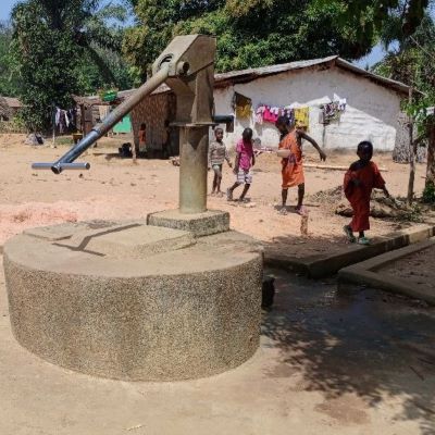 Village hand pump