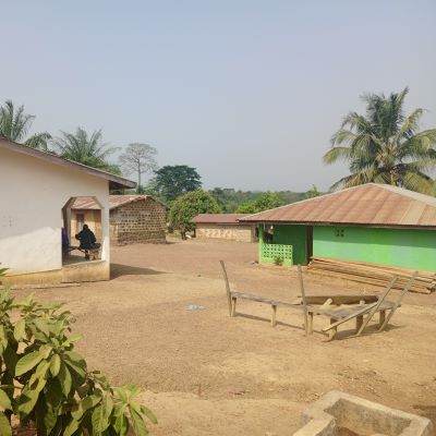 This is Gbarmue village 