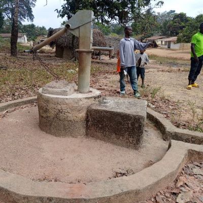 Village hand pump