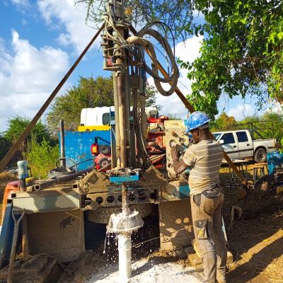 Well construction underway