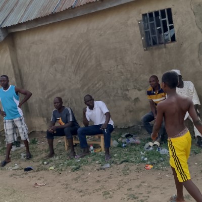 Men from the community