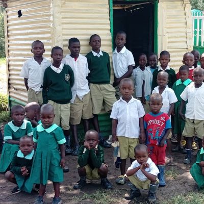 Obugi Comprehensive School students 