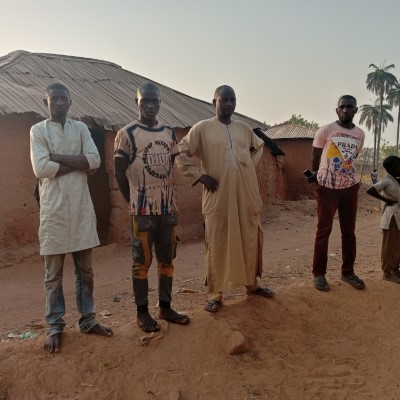 Men from the community