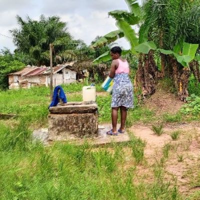 Community's alternative source of water 