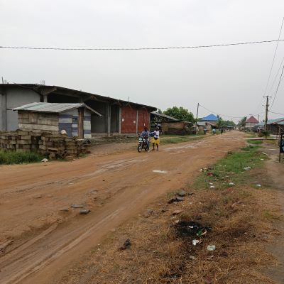 This is a view of a section of Chines Field village