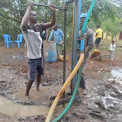 Well construction underway