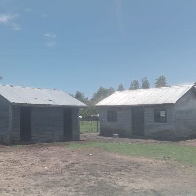 Villagers' homes in Kanyandeje village