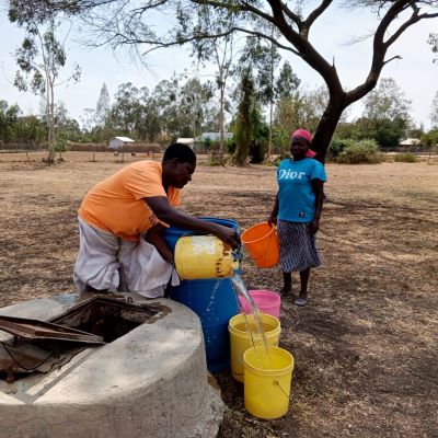 Community's old water source 