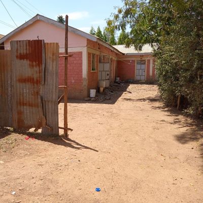 Villagers' homes in Kouya community