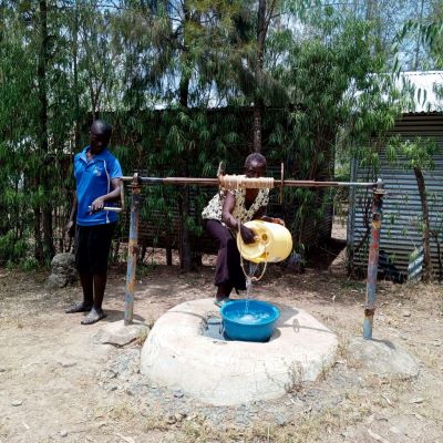 Community's old water source 