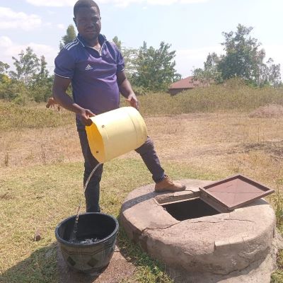 Community's old water source 