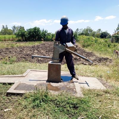 Moko community well during repairs 