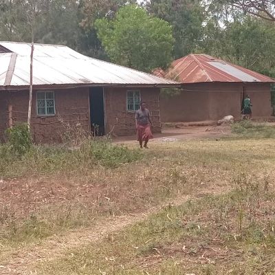 This is  a view of villagers' homes in Nyangoto S.D.A Church community