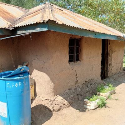 This is a villager's home in Ogongo village