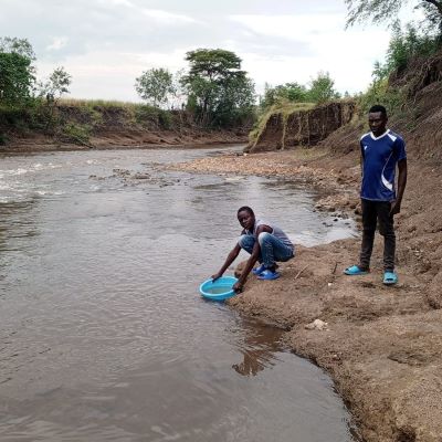 Community's old water source 
