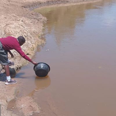 Community's old water source