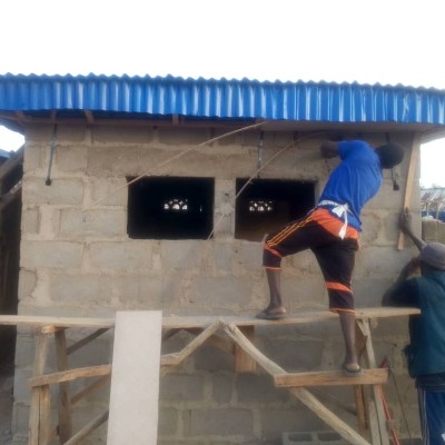 Roofing in Progress