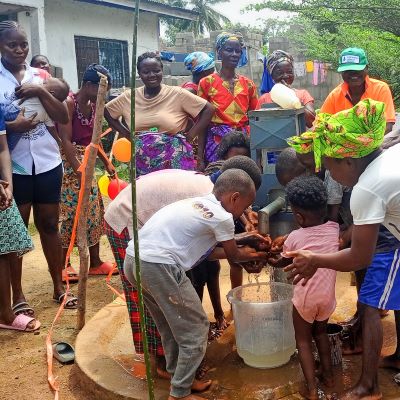 Villagers are grateful for accessibility to clean water