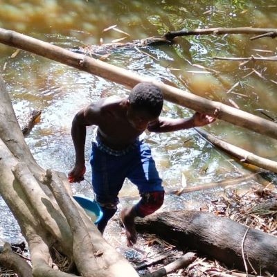 Community's old water source