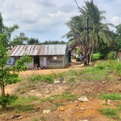 A villager's home in Sakima community