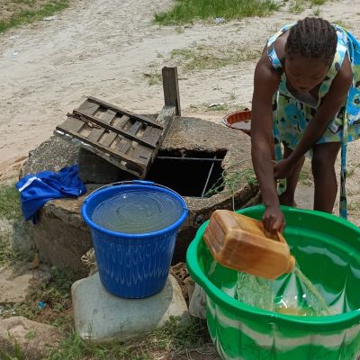 Community's old water source