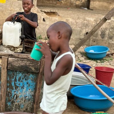 Community's old water source