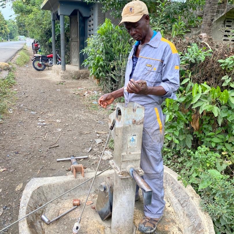 Pump Repair in Progress