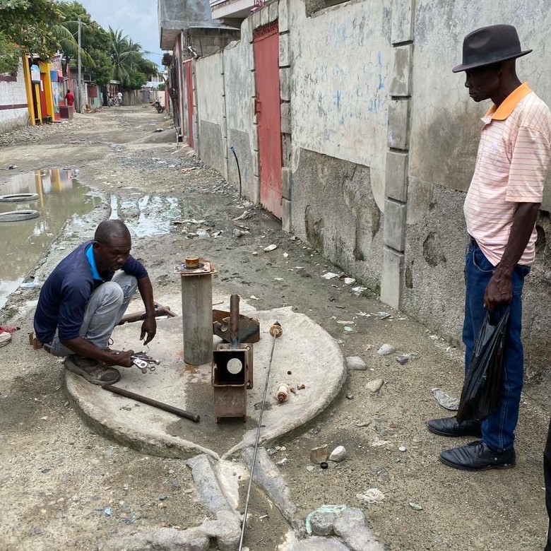 Working on Pump repair