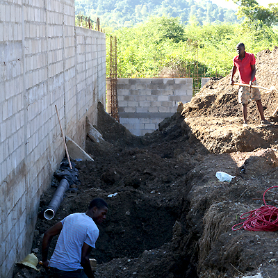 Preparing the ground work