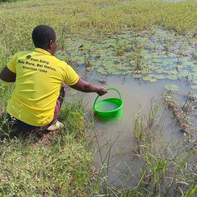 Community's old water source 
