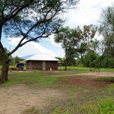 This is a view of a villager's home in Fair Havens community