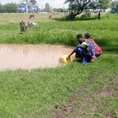 Community's old water source