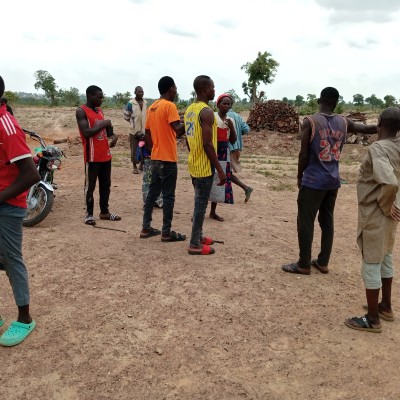 Men from the community