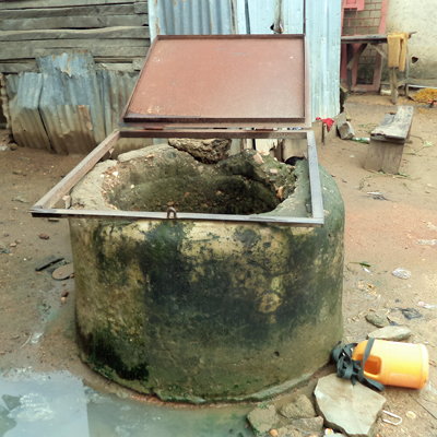 Old contaminated well