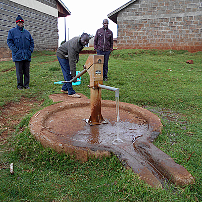 Principal at Newly Repaired Well