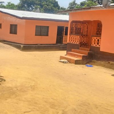 This is a view of  villager's home in Reservior community