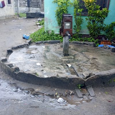 Community's old water source 