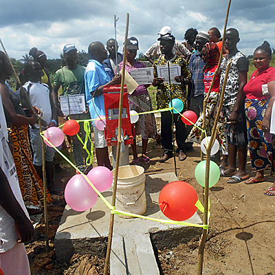 New Well Celebration