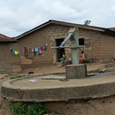 Community's well before rehabilitation 